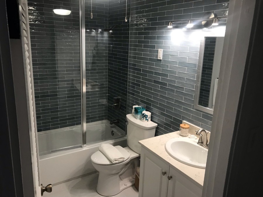Renovated Master Bathroom